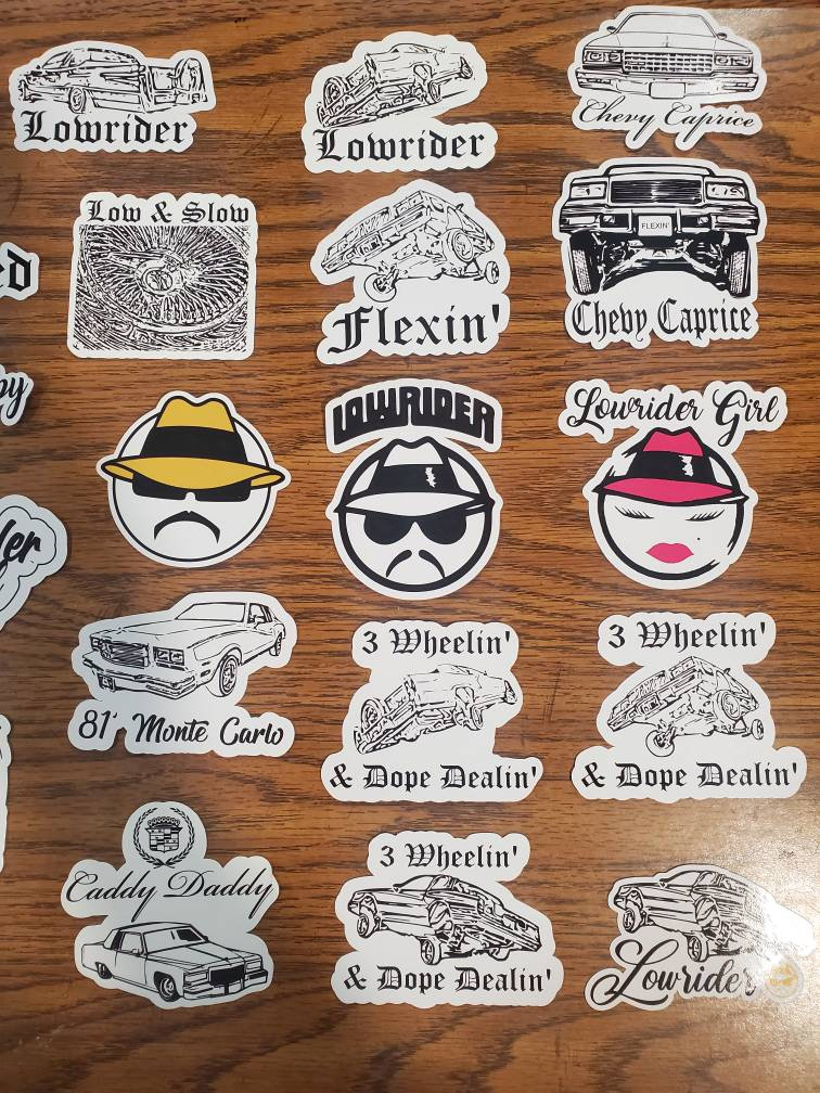 Low Rider Sticker Image 30 Lowrider Stickers - Etsy