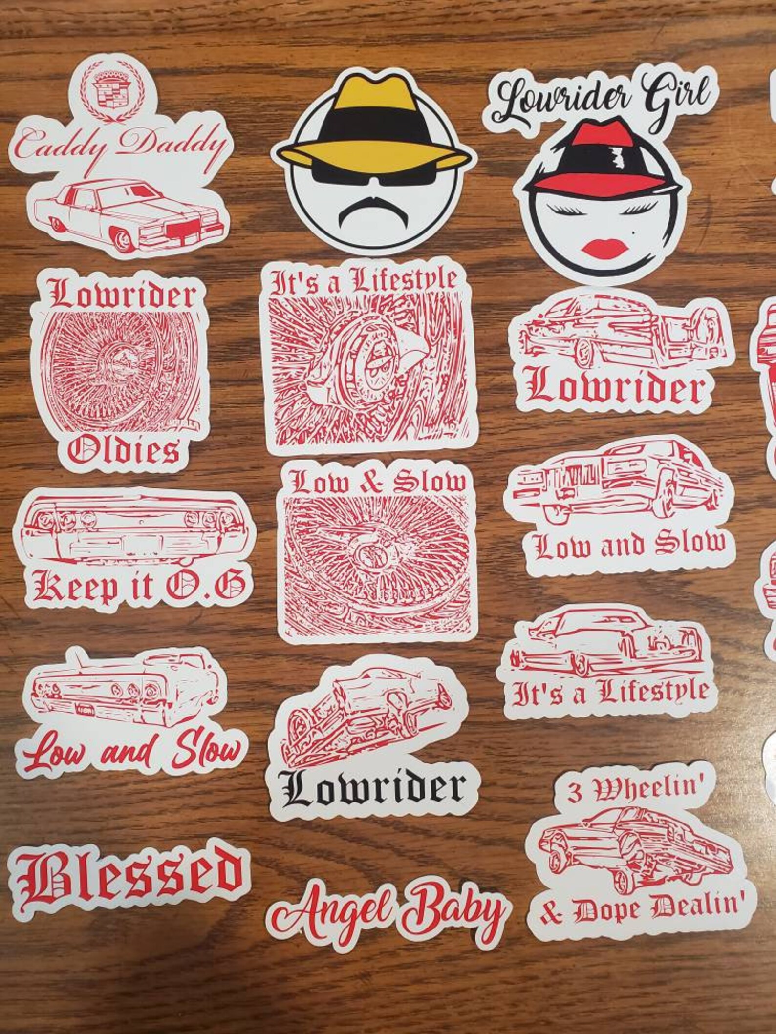 30 Lowrider Stickers - Etsy