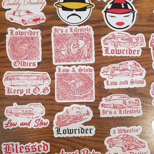30 Lowrider Stickers - Etsy