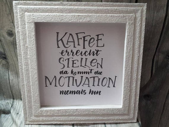 3d Bilderrahmen Kaffee Etsy