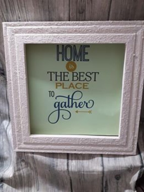 3d Bilderrahmen Home Is Etsy