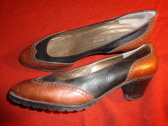 Schuhe*Vintage*Leder*40,5*Bruno Magli*braun* - image 3
