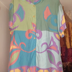 BlouseVintagePasteloversized46L image 2