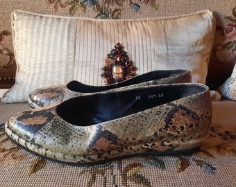 Scarpe*Vintage*38*Pelle*