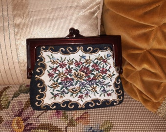 Wallet*Purse*Tapestry*Vintage