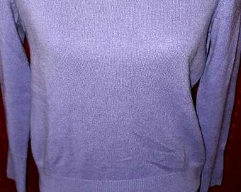 Maglione*Vintage*Lilla*Madeleine*36*38*Cashmere*