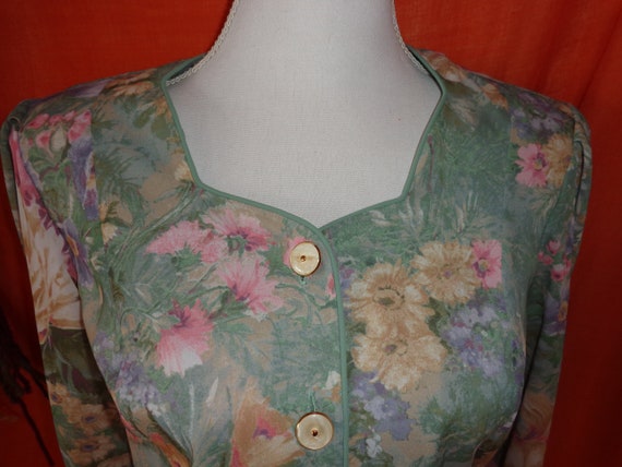 Blouse*Vintage*pastel*oversized - image 1