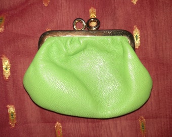 Wallet*Wallet*Vintage*green*Mini*