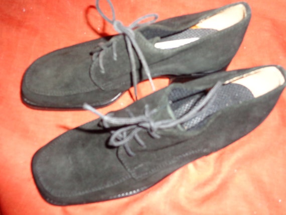 Schuhe*Vintage*37*Leder*schwarz - image 4