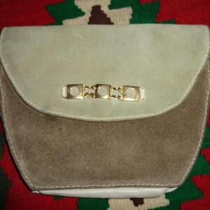 tasche*Vintge*weiß*beige*Leder*pistazie*