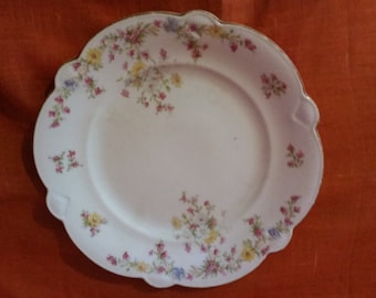 Teller*Vintage*Blumenmuster*floral*romantik*