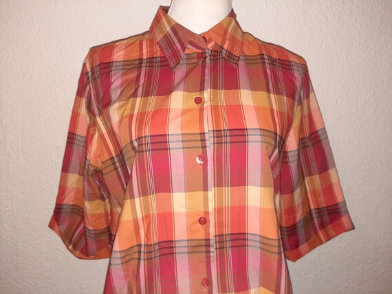 Cerruti 1881, Bluse*Vintage*kariert*Cerruti*42*