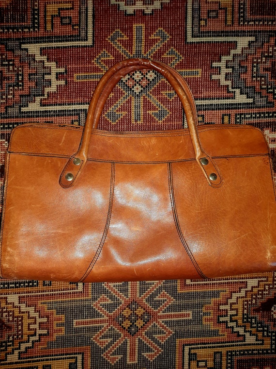 Tasche*Vintage*braun*Leder*bag*