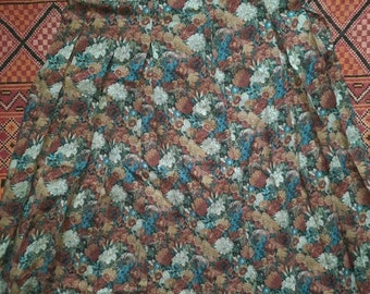 Rock*Vintage*floral*Blumen*L*