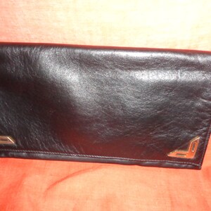 BagVintageblackClutchLeather image 4