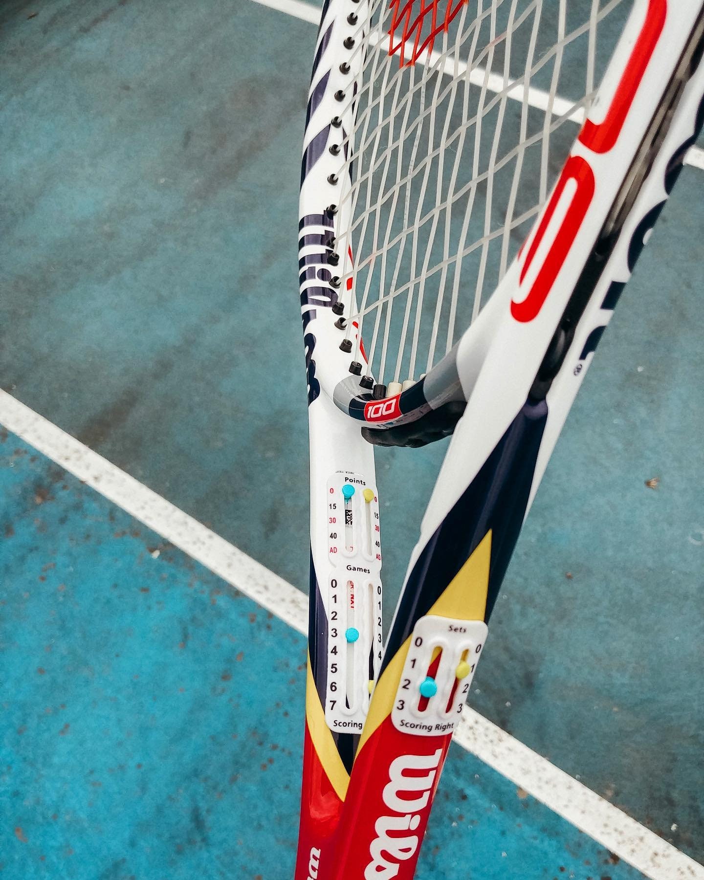 Aramics Padel And Tennis Point Marker (Black