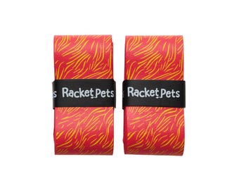 Tennis Racket Overgrip Tape: Light Tacky Finish - 2 Pack