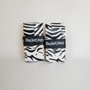 2 Pack - Tennis Racket Replacement Overgrip Tape for Zebra Racket Pet for Tennis Racquet or Pickeball Paddle