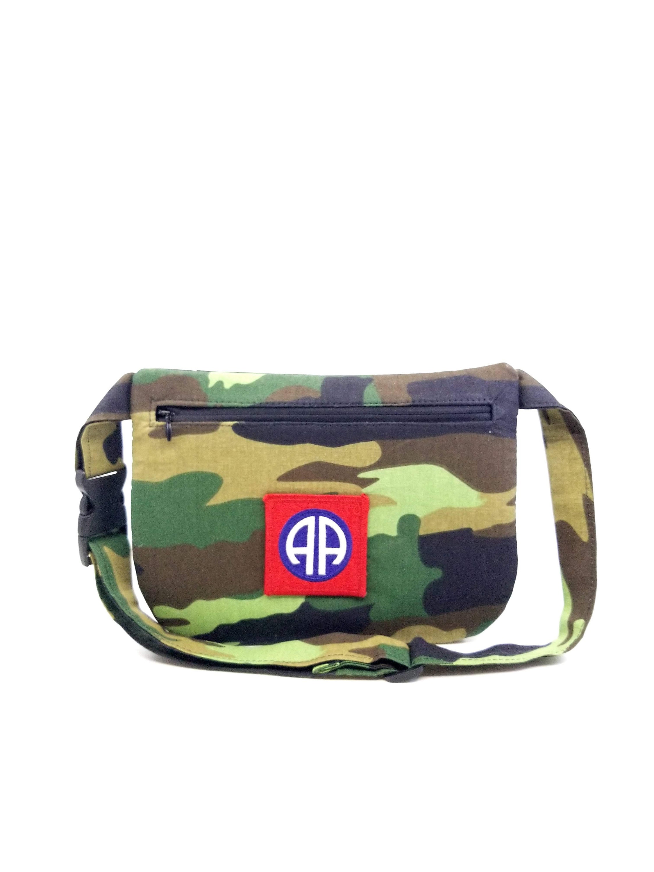 camouflage bum bag