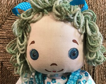 Brook handmade cloth doll