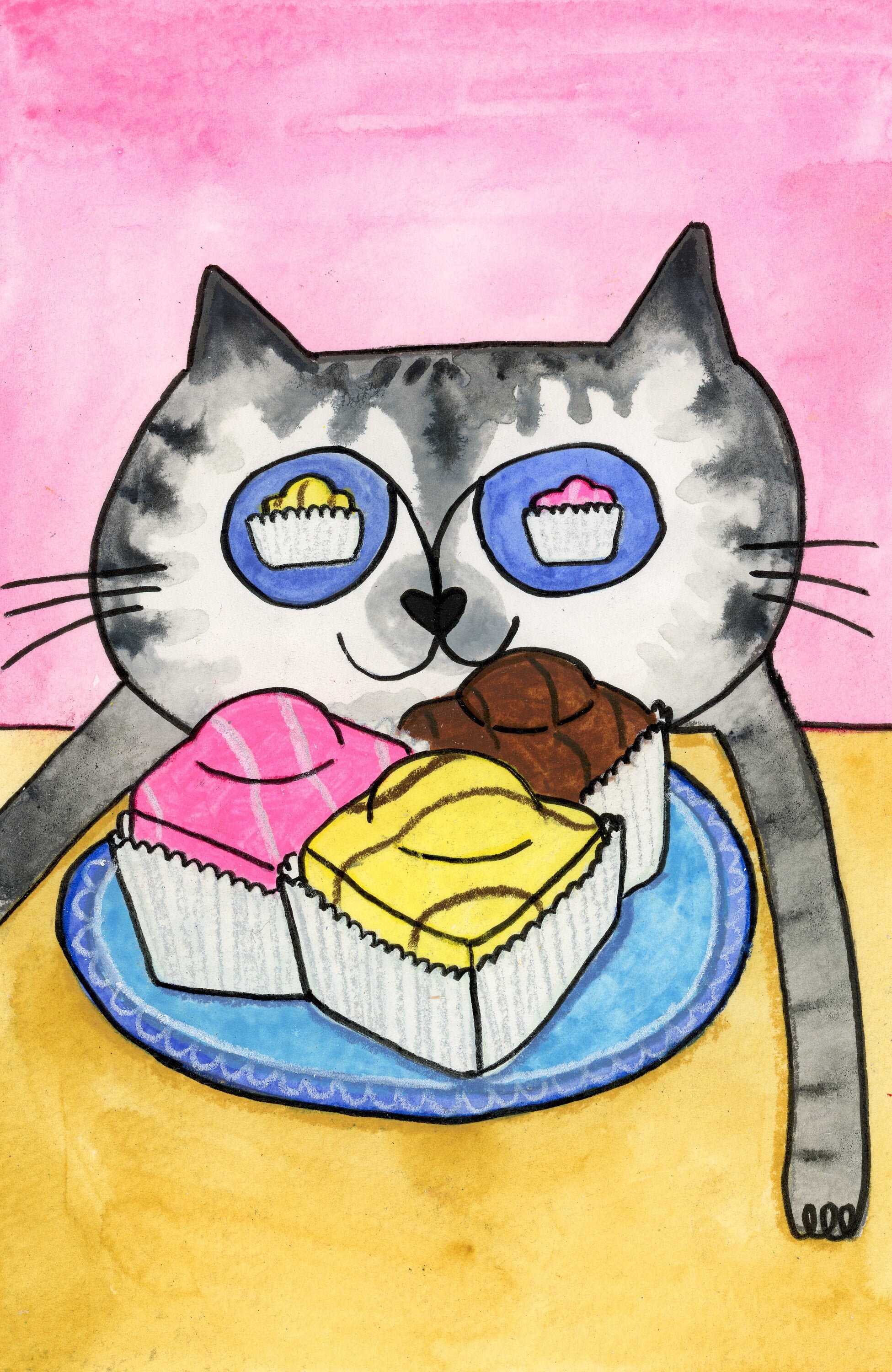 French Fancy Cat 100 Cats Series - Etsy French Fancy Cat 100 Cats Series - Etsy