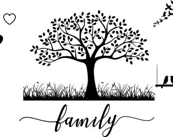 Download Family tree svg | Etsy