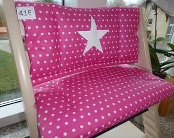 Puckdaddy Highchair Cushion Stars Grey For Stokke Etsy