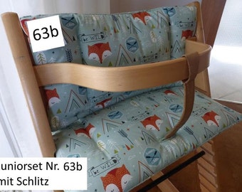 Tripp Trapp Sitzkissen-Set Junior beschichtet passend für Stokke Hochstuhl 2-teiliges Kissenset