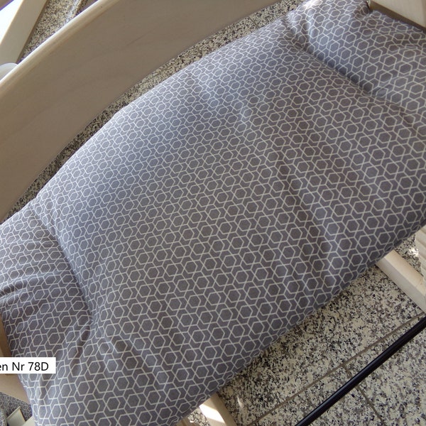 Tripp Trapp Sitzkissen beschichtete Baumwolle passend für Stokke Hochstuhl