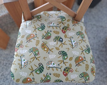 Seat cushion coated for Ikea "ingolf children's chair"