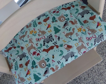 Tripp Trapp seat cushion forest animals coated suitable for Stokke high chair