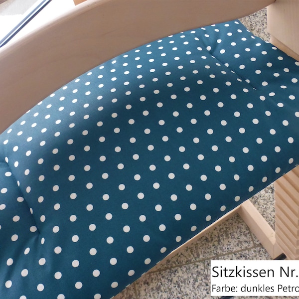 Tripp Trapp seat cushion coated dots different colors suitable for Stokke high chair