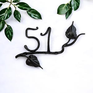 custom House Number Plaque, personalized house sign, Front Door Decals Address Plaque Outdoor