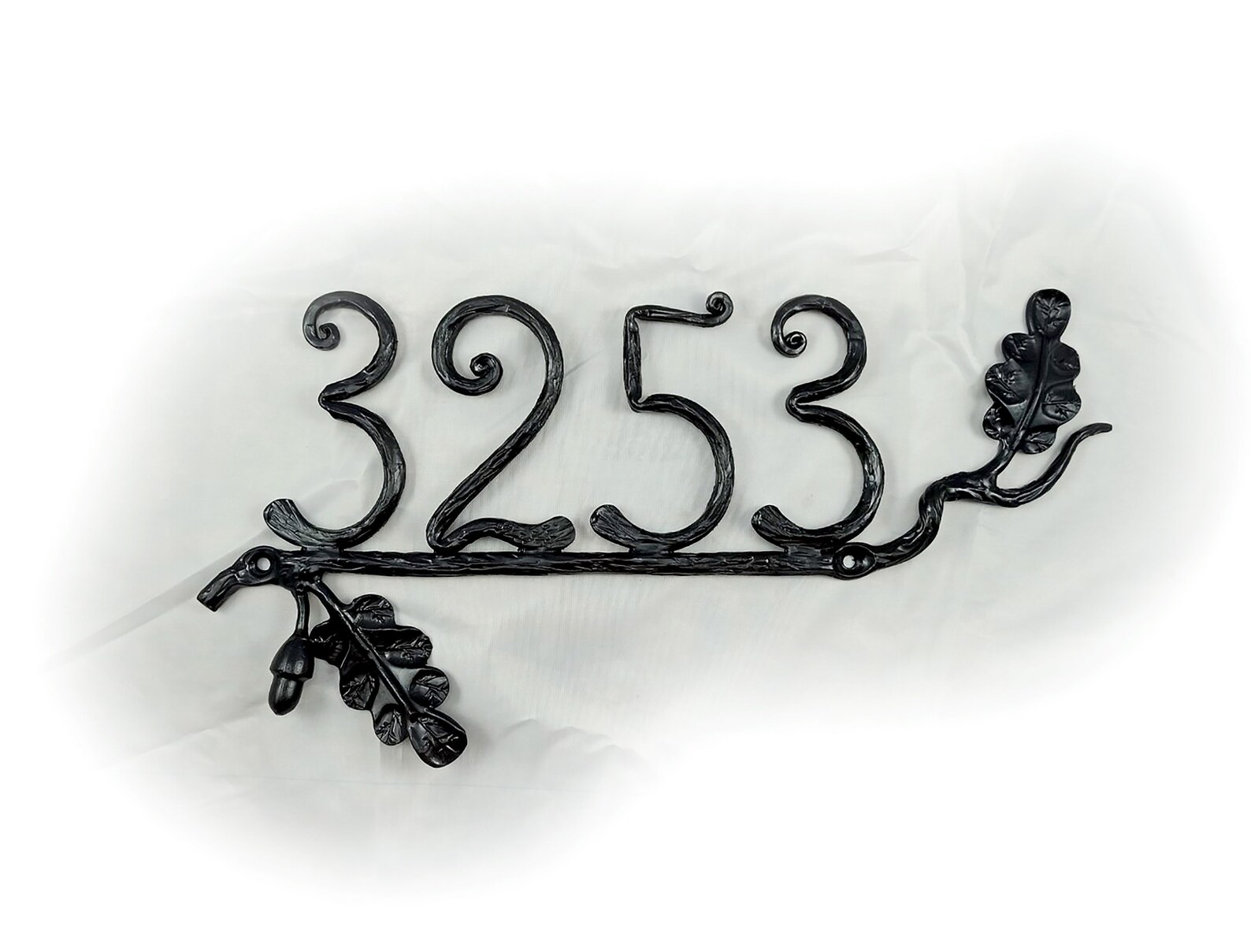Personalized House Number Plaque Custom Rustic House Number Etsy