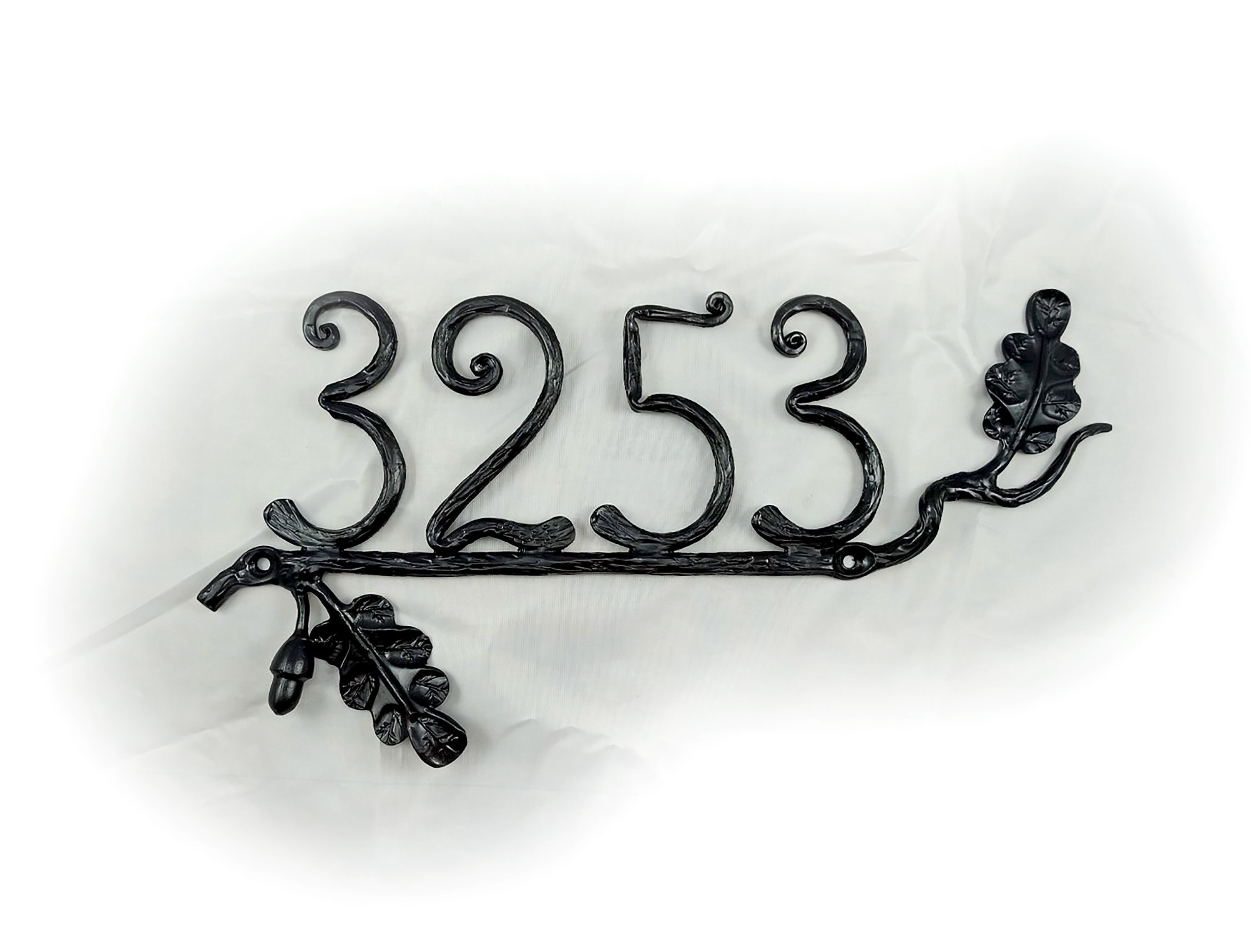 Personalized House Number Plaque Custom Rustic House Number Etsy UK