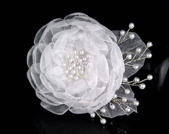 Pin's - fleurs, broche, mariage