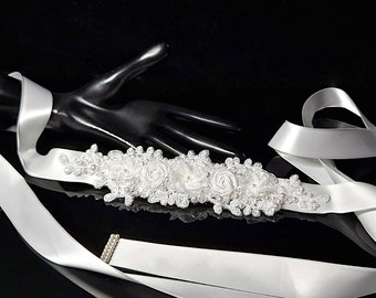 Bridal belt, lace belt