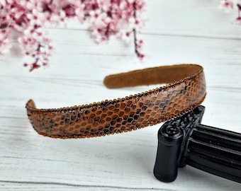 leather headband