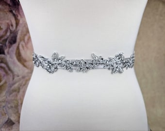 cinturón de novia de encaje
