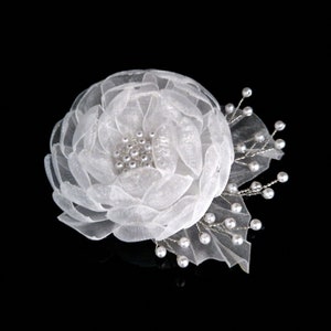 Pin's fleurs, broche, mariage image 6