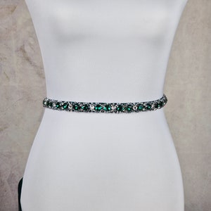 Perles de ceinture de mariée, strass de ceinture de mariée, strass de ceinture de mariée, strass de demoiselle dhonneur. image 3