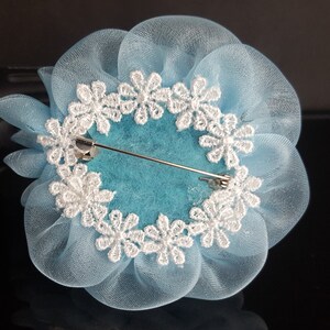 Alfileres flores, broche, boda imagen 4