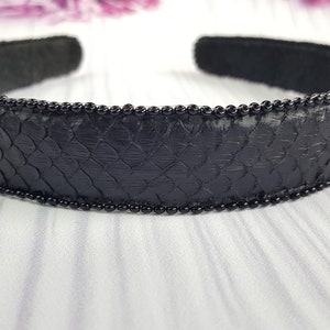 Leather headband image 3