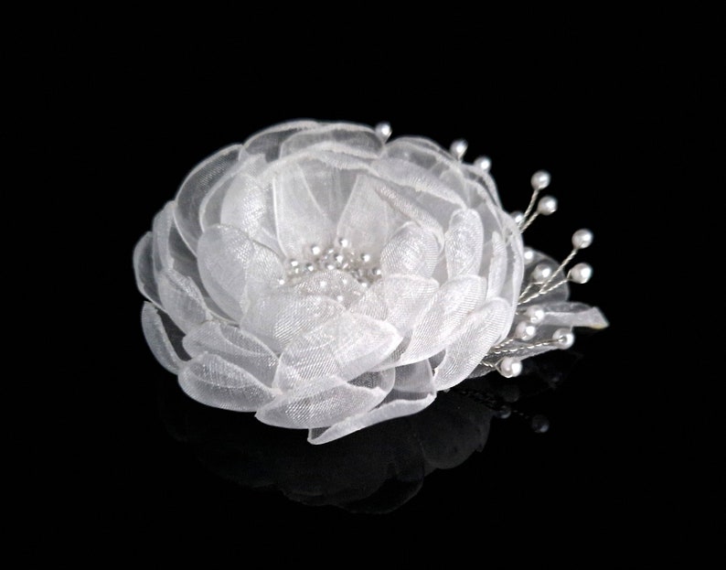 Pin's fleurs, broche, mariage image 5