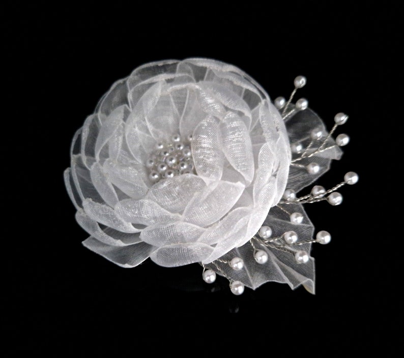 Pin's fleurs, broche, mariage image 7