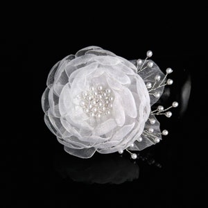 Pin's fleurs, broche, mariage image 2