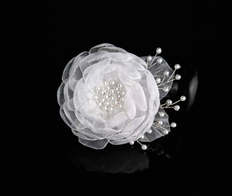 Pin's fleurs, broche, mariage image 2