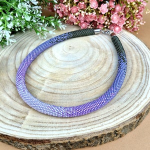 Collier de perles au crochet image 5