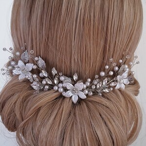 Bridal hairpin, wedding, communion. image 6