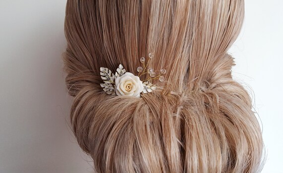 Bijoux de Cheveux Epingle Strass Perle Mariée Bijoux Mariage Communion aiguille 2 pièces Bijoux de Cheveux Epingle Strass Perle Mariée Bijoux Mariage Communion aiguille 2 pièces